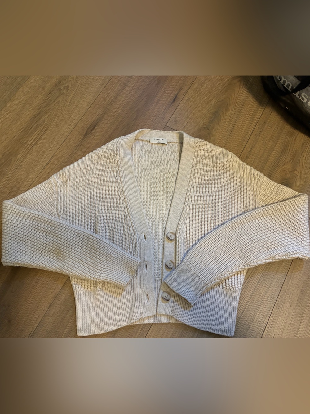 Ariztia Babaton Merino Cardigan Small